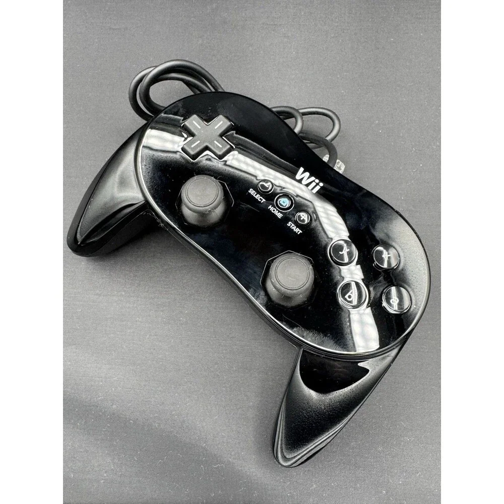 Nintendo Classic Pro Controller (RVL-005) OEM - Black - EUC